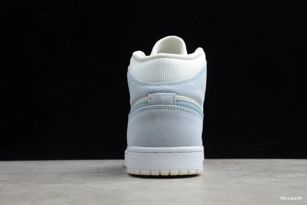 Reps TBkick DA4666-100 Jordan Blue Air Mixed Textures Mid 1 0820